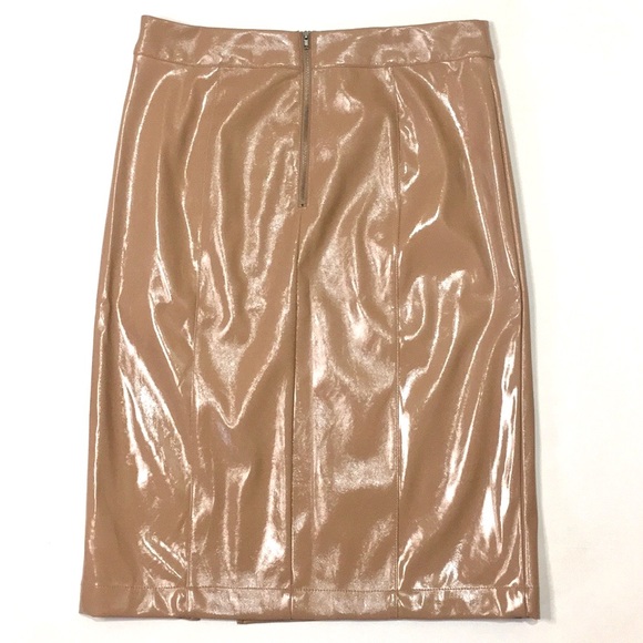 New Cara Santana Apt 9 Vegan Leather Pencil Skirt - Picture 4 of 9